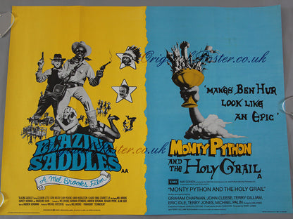 Blazing Saddles / Monty Python and the Holy Grail