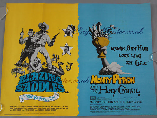 Blazing Saddles / Monty Python and the Holy Grail