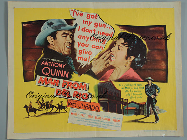 Man from Del Rio – Original Film Poster