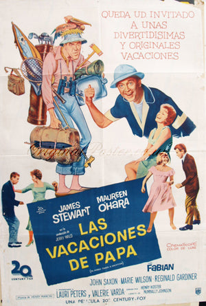 Mr. Hobbs Takes a Vacation / Las Vacaciones de Papa