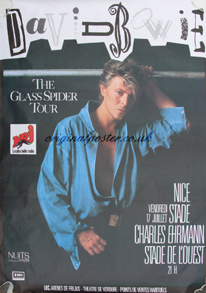 David Bowie Glass Spider Tour 87