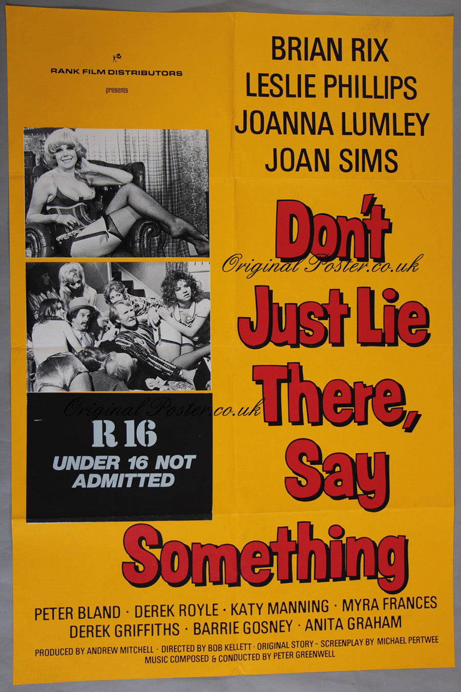 Don't Just Lie There, Say Something!