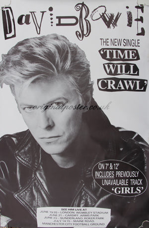 David Bowie Glass Spider Tour 87