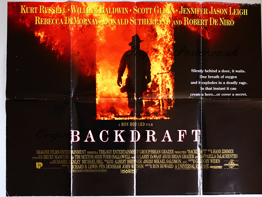 Back Backdraft Backdraft – Original Film Poster