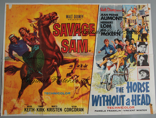 Savage Sam / The Horse without a Head