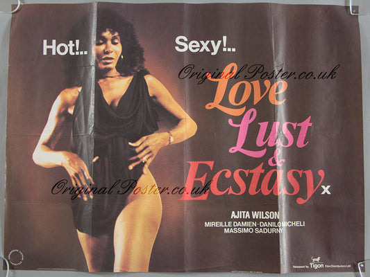 Love Lust and Ecstacy