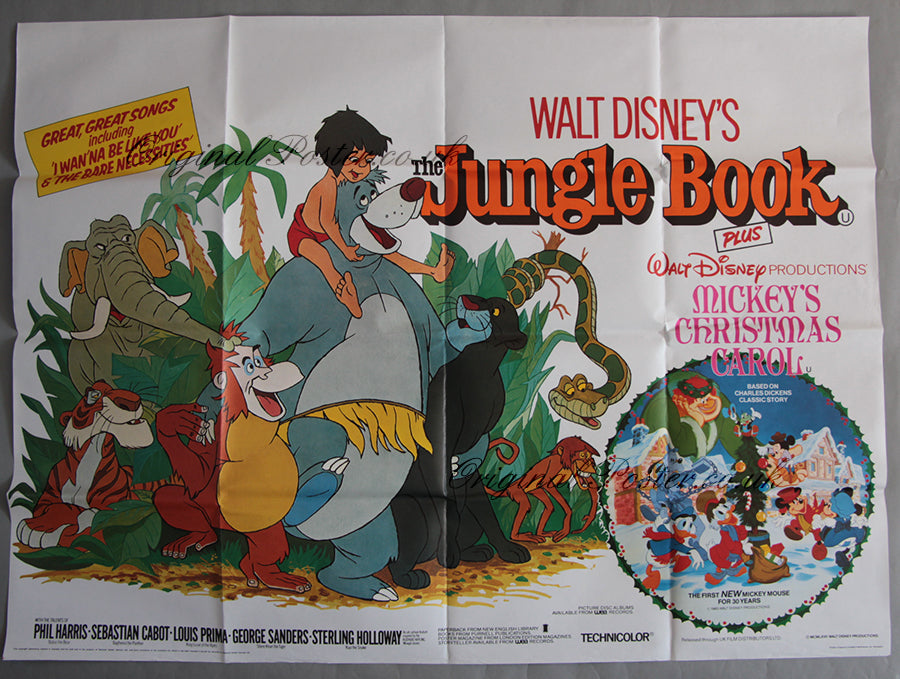 The Jungle Book / Mickey's Christmas Carol