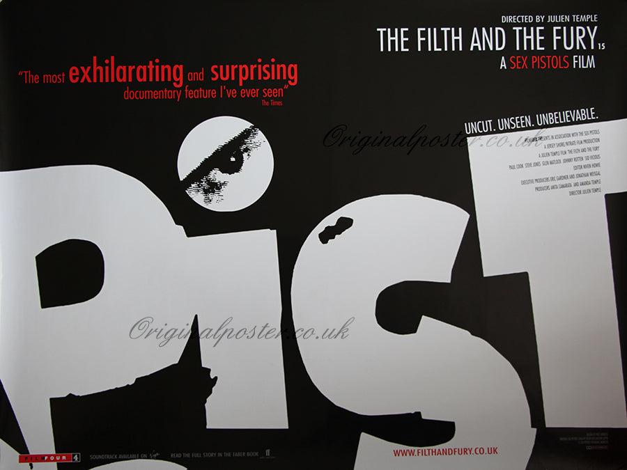 The Filth and the Fury A Sex Pistols film