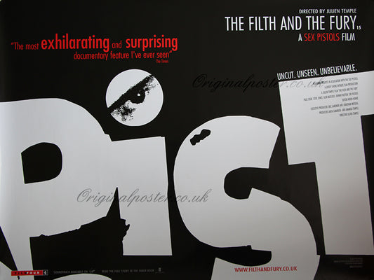 The Filth and the Fury A Sex Pistols film