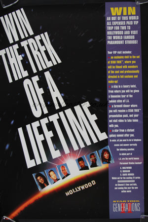 Star Trek Generations Win the Trek of a lifetime
