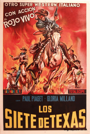 Seven Guns from Texas / Los Siete De Texas / Antes llega la muerte