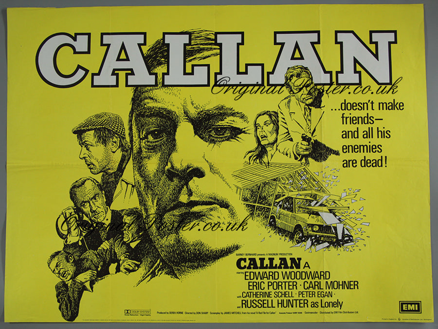Callan Men Callan – Original Film Poster