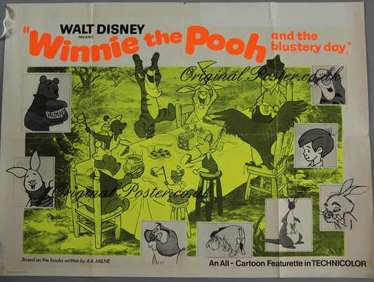 Winnie the Pooh and the blustery day