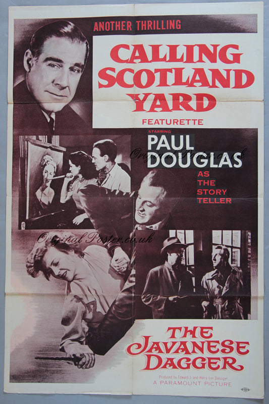 Calling Scotland Yard The Javanese Dagger