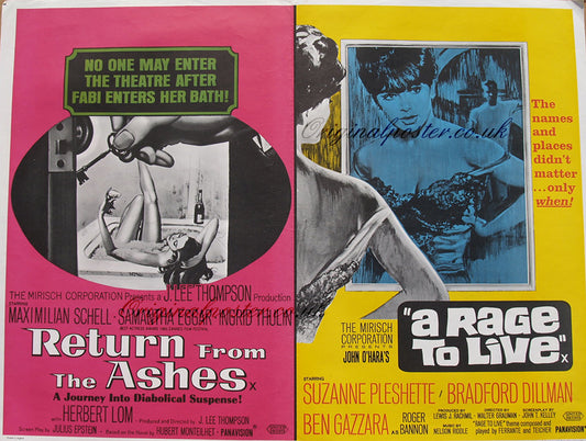 Return from the Ashes / A Rage to Live