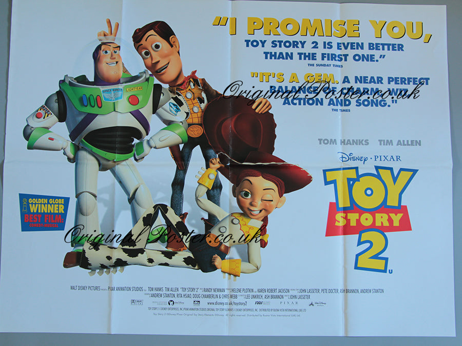 Toy Story 2 Original Film Poster Toy Story 2 Original Film Poster