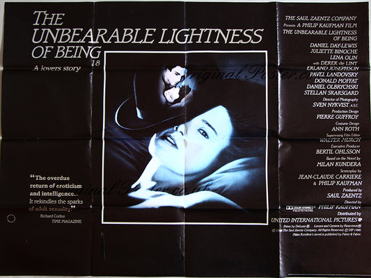 The Unbearable Lightness of Being