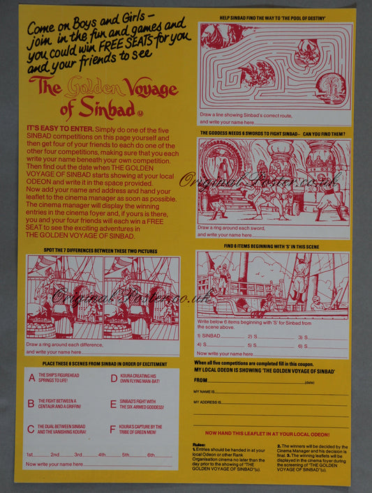 Golden Voyage of Sinbad
