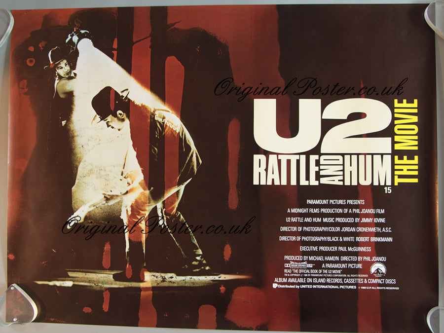 U2 Rattle and Hum the movie