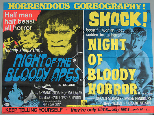 Night of the Bloody Apes / Night of Bloody Horror