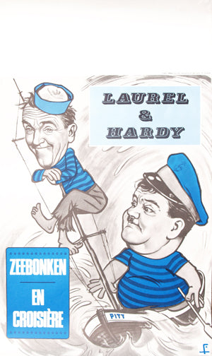 Laurel and Hardy Zeebonken