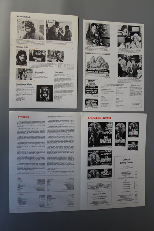 Two Lane Blacktop / Marseille Contract / Serpico / Big Bad Mama