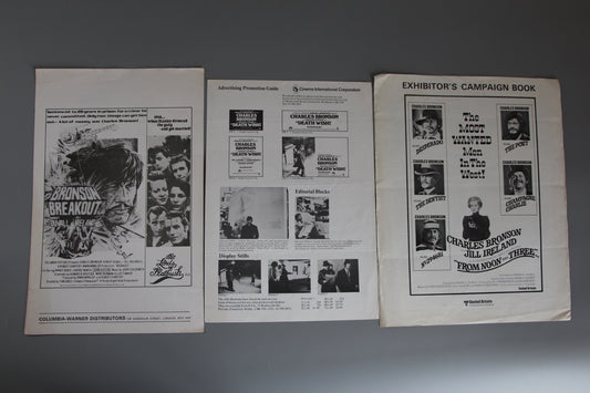 Charles Bronson in "Death Wish" / Breakout / From Noon Till Three