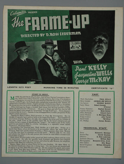 The Frame-Up