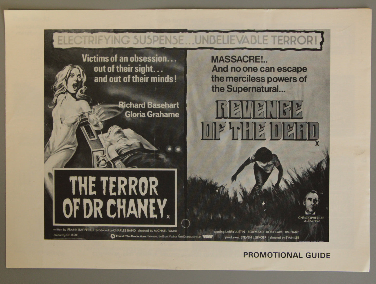 The Terror of Dr Chaney / Revenge of the Dead