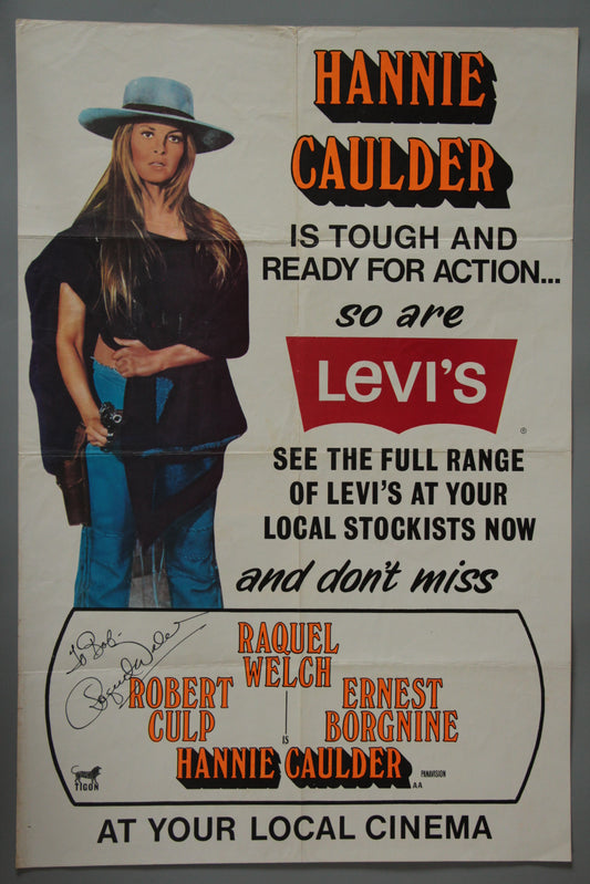 Hannie Caulder (Signed by Raquel Welch)