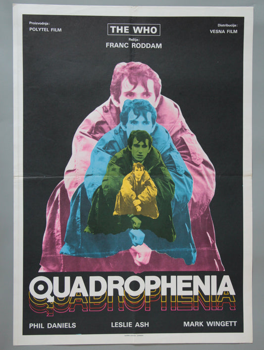 Quadrophenia (1979) Original Yugoslavian Film Poster