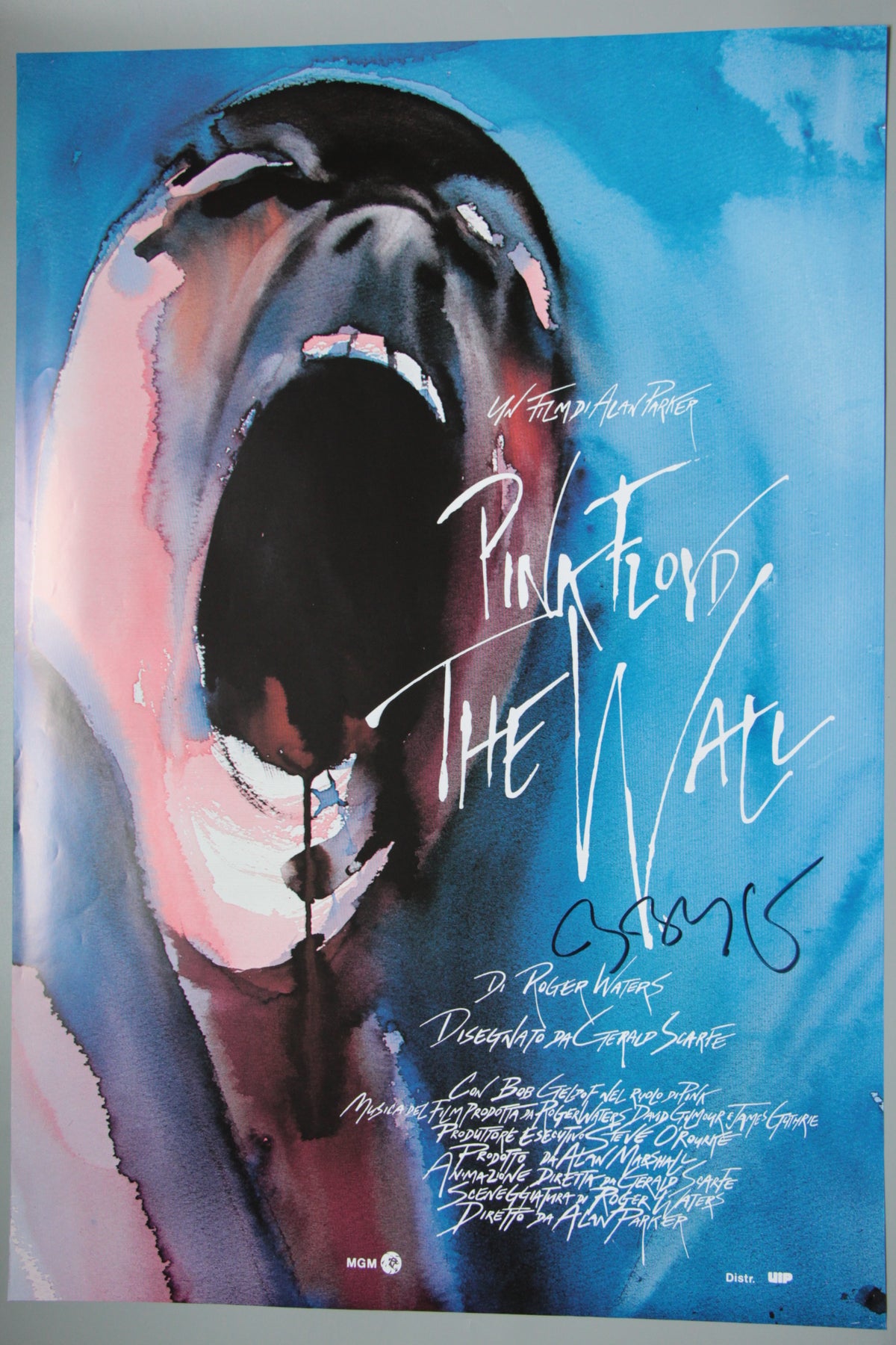 Pink Floyd The Wall (Signed by Bob Geldof)