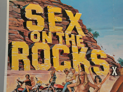 Sex on the Rocks (1980) UK Quad Film Poster | Tom Chantrell