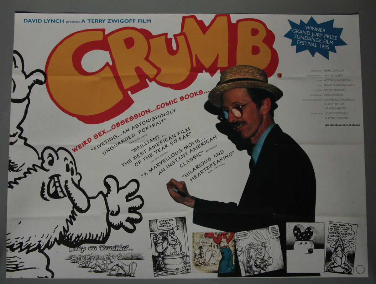 Crumb (1994) – Original British Quad Film Poster