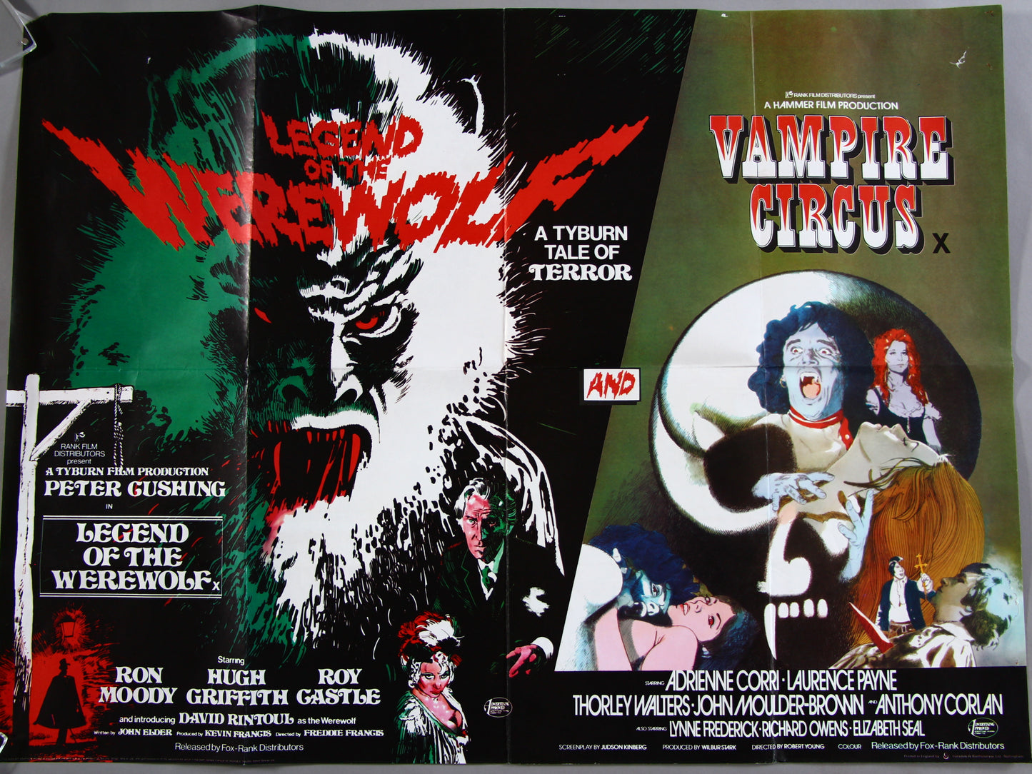 Legend of the Werewolf / Vampire Circus