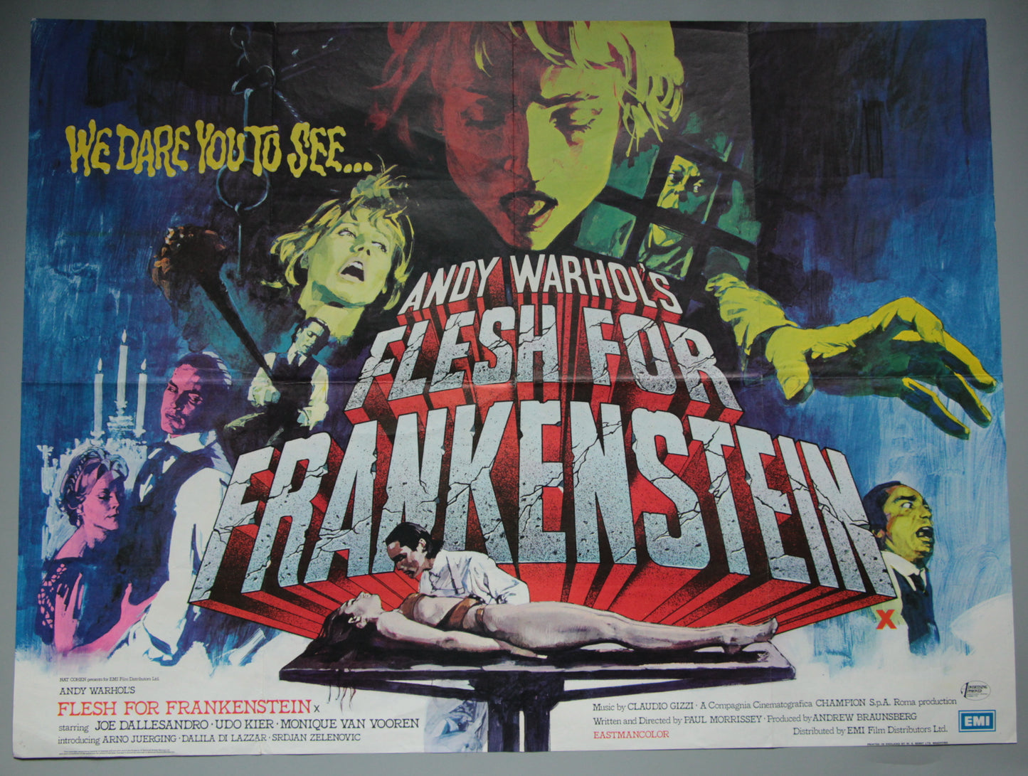 Flesh For Frankenstein Andy Warhol