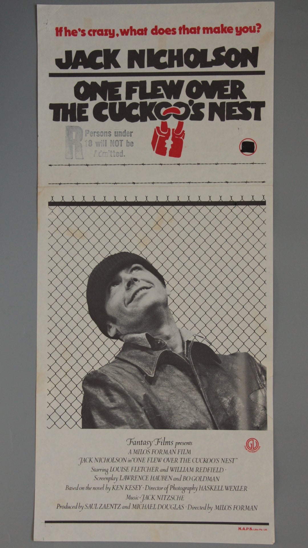 One Flew Over the Cuckoo's Nest