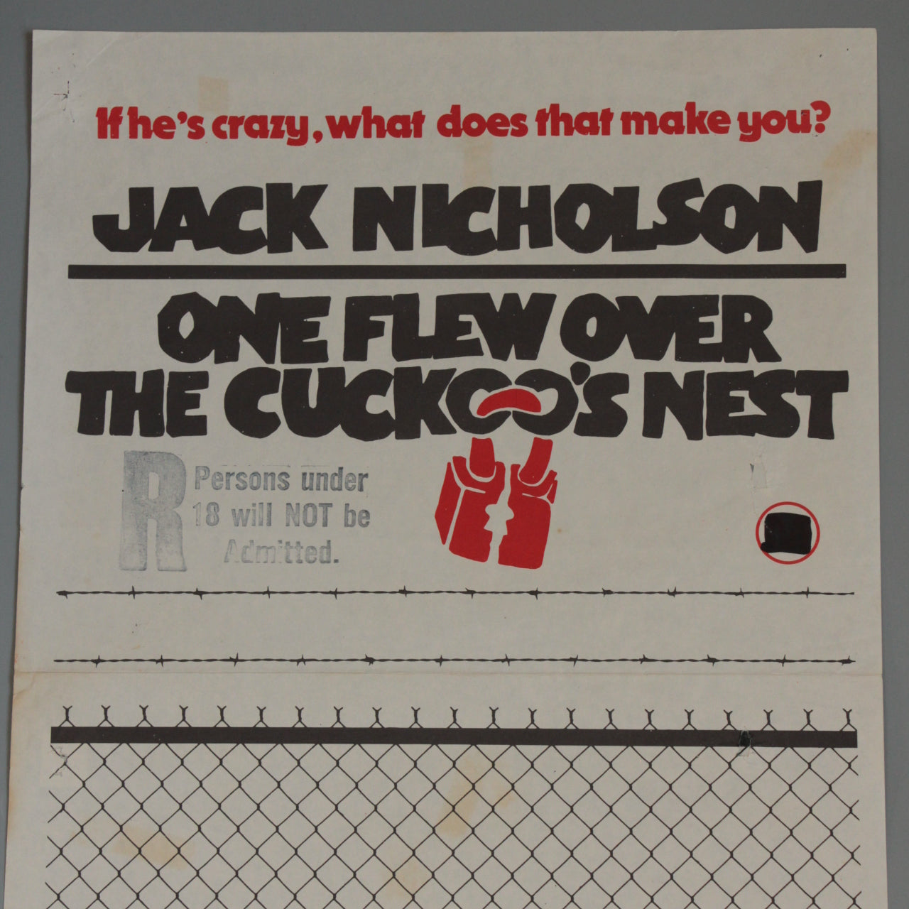 One Flew Over the Cuckoo's Nest
