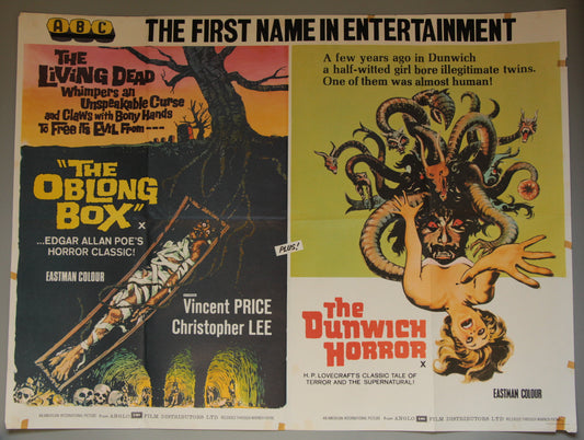 The Oblong Box / The Dunwich Horror