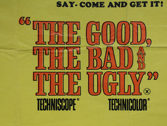 The Good, the Bad and the Ugly