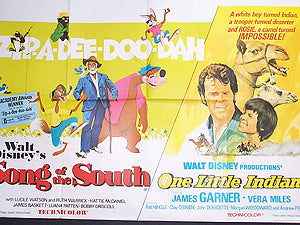 South One In Song of the South / One Little Indian – Original Film Poster