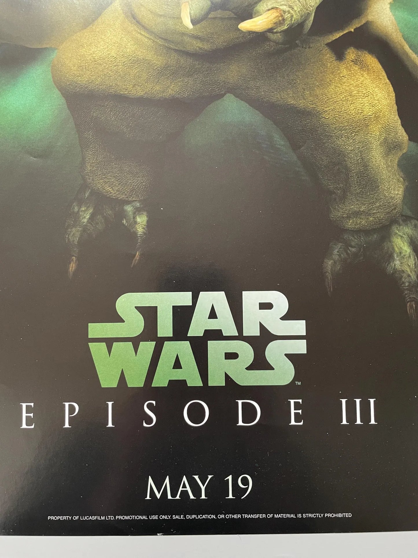 Star Wars: Episode III - Revenge of the Sith Master Yoda