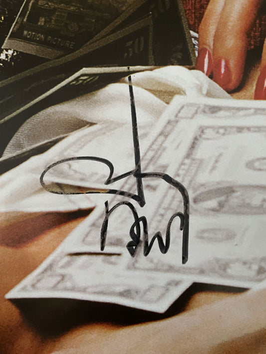 Blow Johnny Depp signed